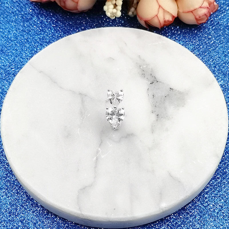 Sterling Silver Belly Button Piercing Jewelry