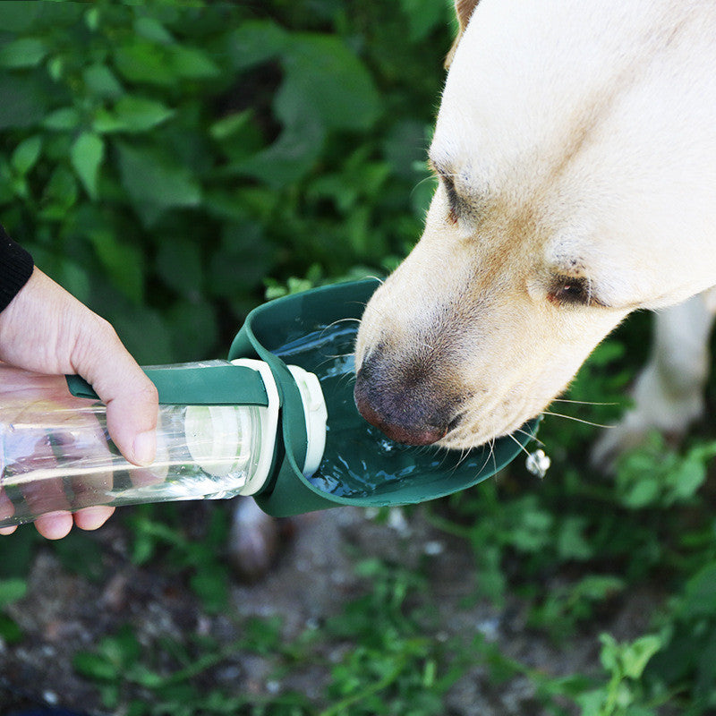 2 In 1 Multifunction Pet Dog Water Bottle