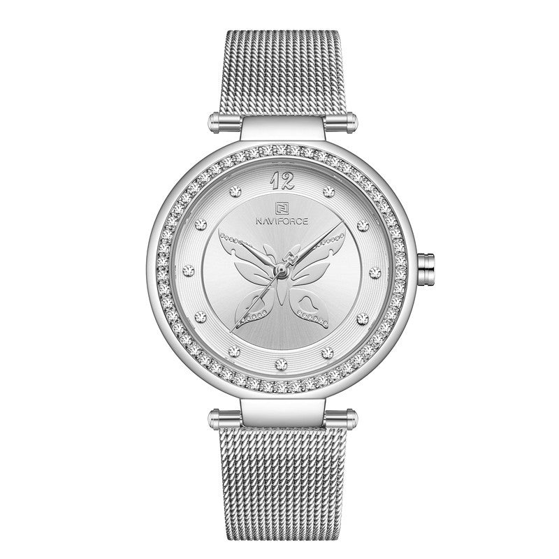 Simple Fashion Watch With Net